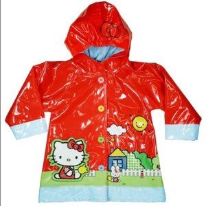 Hello Kitty Heavy Rain Coat Age 4